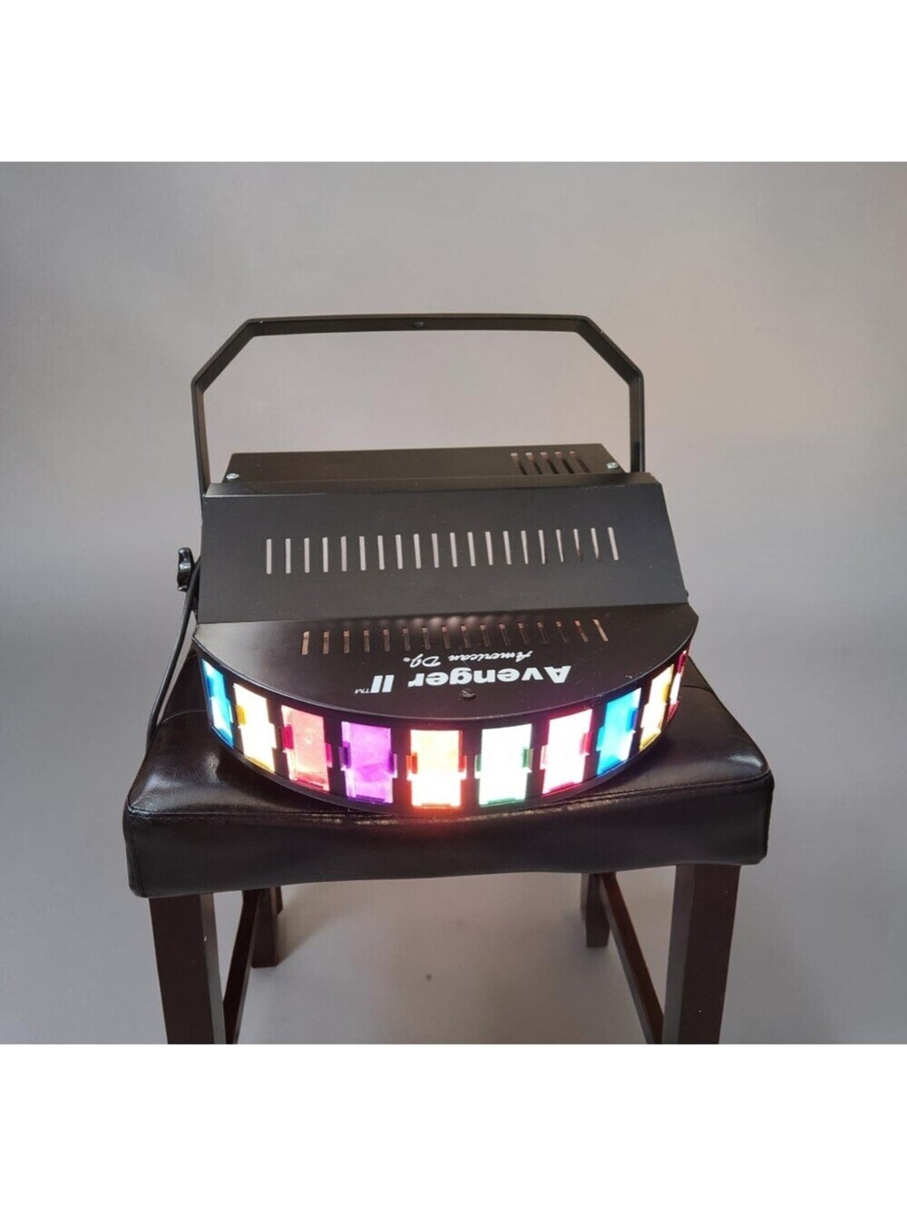 American DJ Avenger II Vintage Disco Light Color Effect Working